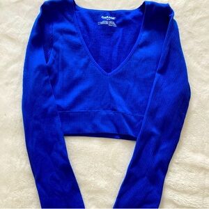 Garage royal blue top